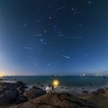 Lionid meteor shower, Hainan, China